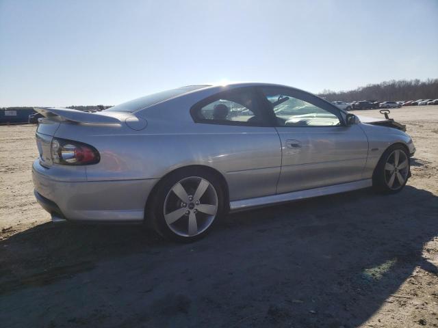 6G2VX12U76L526485 - 2006 PONTIAC GTO SILVER photo 3