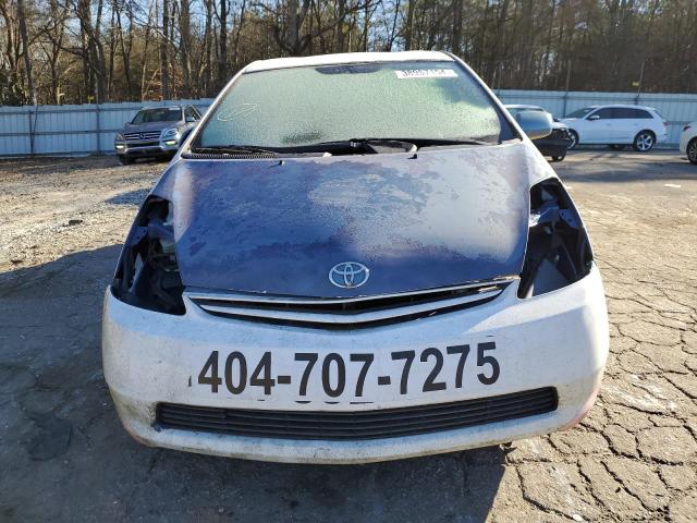 JTDKB20U767074405 - 2006 TOYOTA PRIUS WHITE photo 5