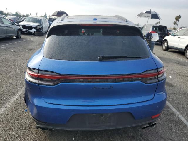 WP1AB2A52LLB33090 - 2020 PORSCHE MACAN S BLUE photo 6