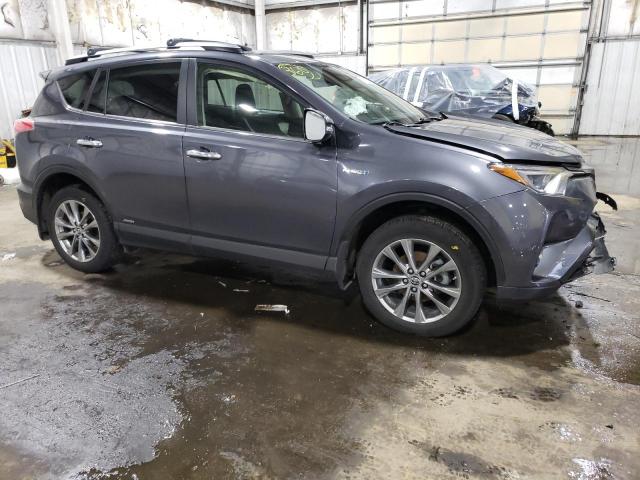 JTMDJREV8HD102335 - 2017 TOYOTA RAV4 HV LIMITED GRAY photo 4