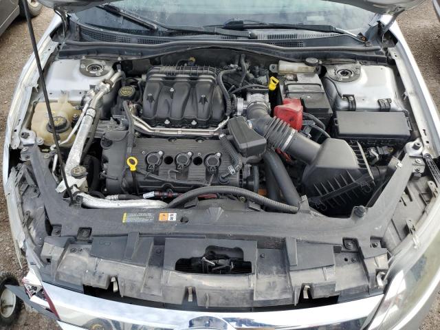 3FAHP0JG2BR257096 - 2011 FORD FUSION SEL SILVER photo 11