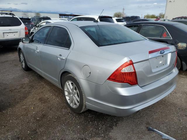 3FAHP0JG2BR257096 - 2011 FORD FUSION SEL SILVER photo 2