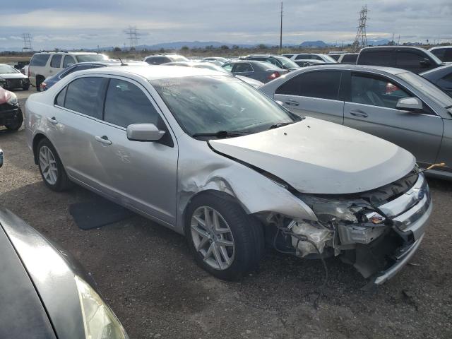 3FAHP0JG2BR257096 - 2011 FORD FUSION SEL SILVER photo 4