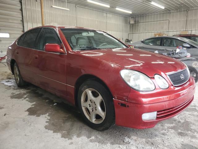 JT8BD68S5W0025490 - 1998 LEXUS GS 300 RED photo 4