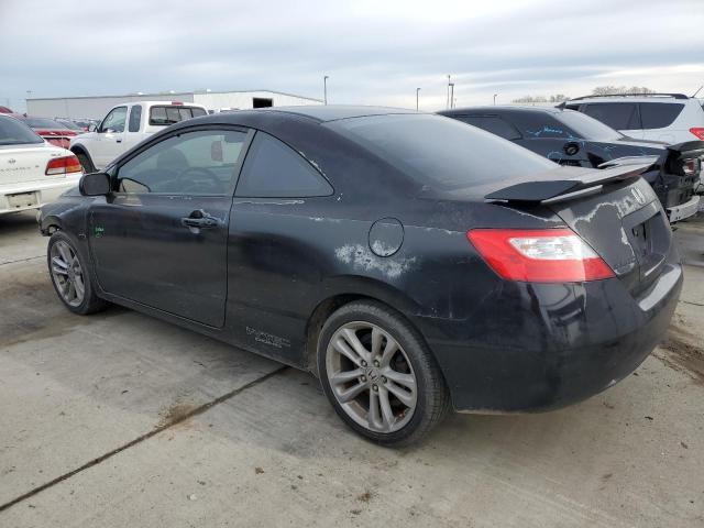 2HGFG21568H700772 - 2008 HONDA CIVIC SI BLACK photo 2