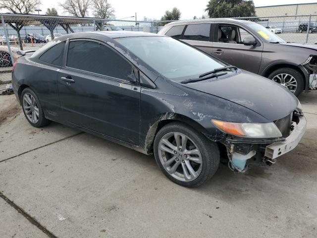 2HGFG21568H700772 - 2008 HONDA CIVIC SI BLACK photo 4