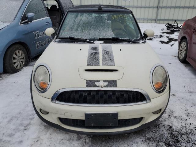 WMWMS3C51ATZ84888 - 2010 MINI COOPER S CREAM photo 5