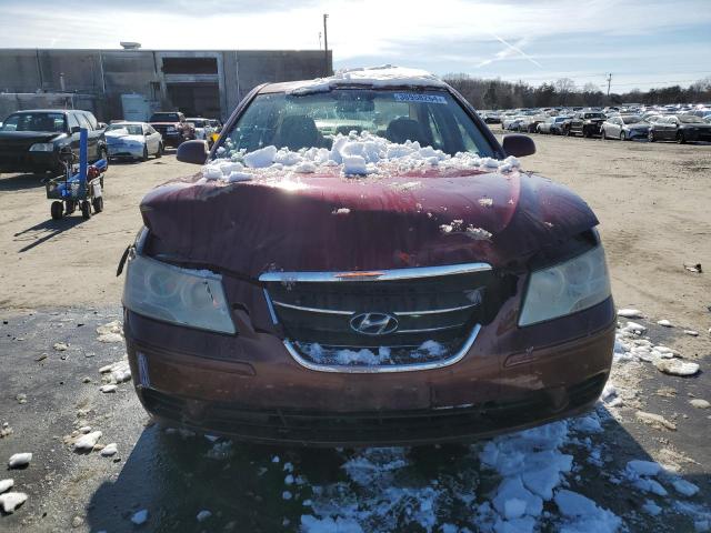 5NPET46C29H529021 - 2009 HYUNDAI SONATA GLS BURGUNDY photo 5