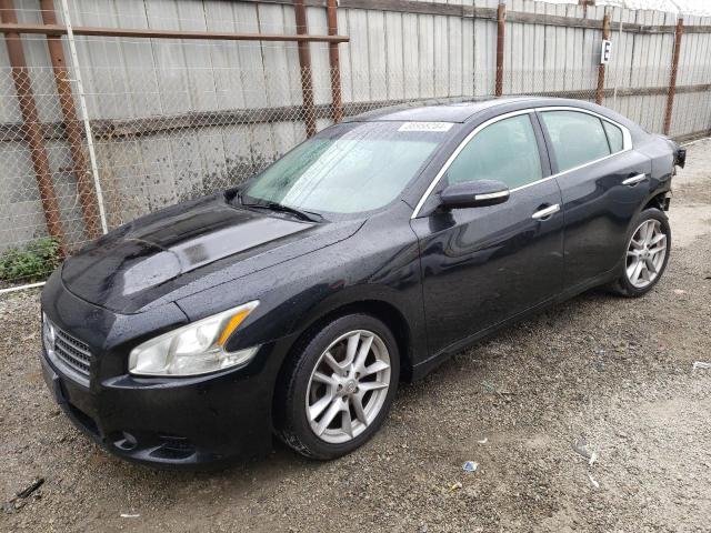 1N4AA51E19C829976 - 2009 NISSAN MAXIMA S BLACK photo 1