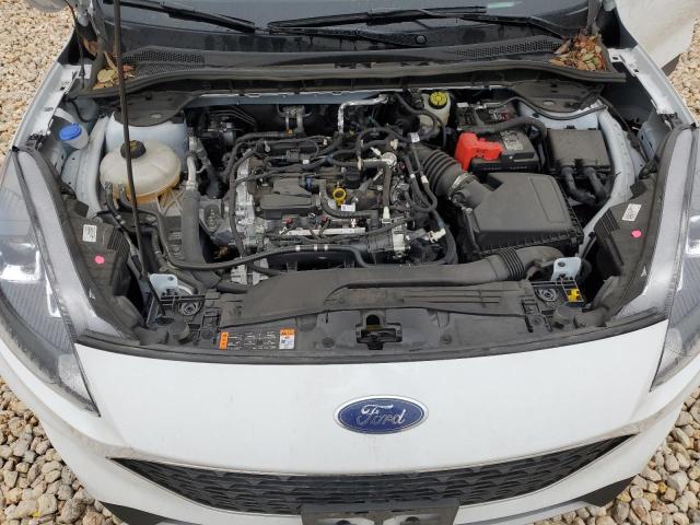 1FMCU9G6XNUB80129 - 2022 FORD ESCAPE SE WHITE photo 12