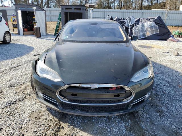 5YJSA1CGXDFP07330 - 2013 TESLA MODEL S 绿色 照片 5