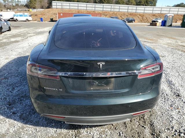 5YJSA1CGXDFP07330 - 2013 TESLA MODEL S 绿色 照片 6