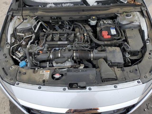 1HGCV1F4XKA003937 - 2019 HONDA ACCORD EX SILVER photo 11