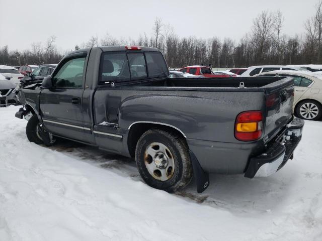 1GCEC14V9XZ180030 - 1999 CHEVROLET SILVERADO C1500 GRAY photo 2