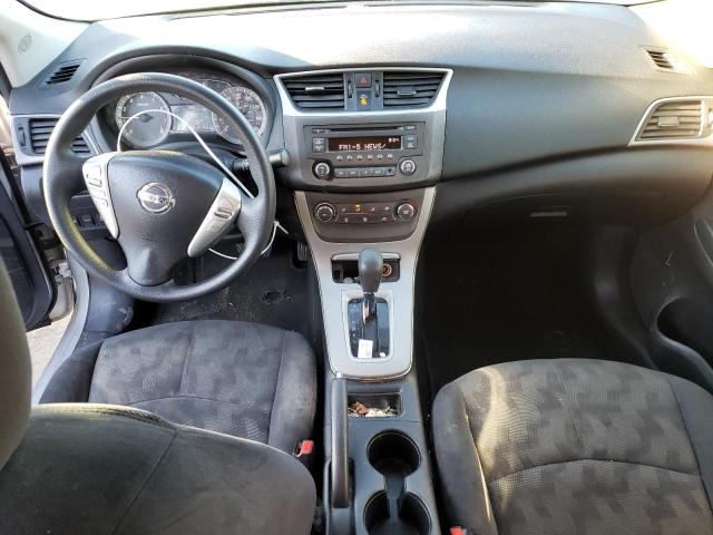 3N1AB7APXDL709789 - 2013 NISSAN SENTRA S SILVER photo 8