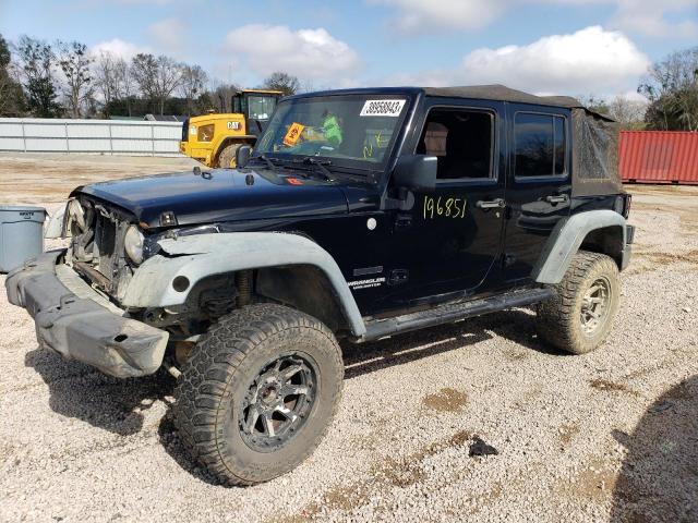 1J4HA3H15BL504408 - 2011 JEEP WRANGLER U SPORT შავი ფოტო 1
