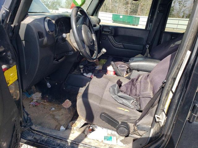 1J4HA3H15BL504408 - 2011 JEEP WRANGLER U SPORT შავი ფოტო 7