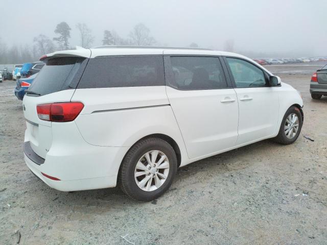 KNDMB5C19F6070230 - 2015 KIA SEDONA LX WHITE photo 3