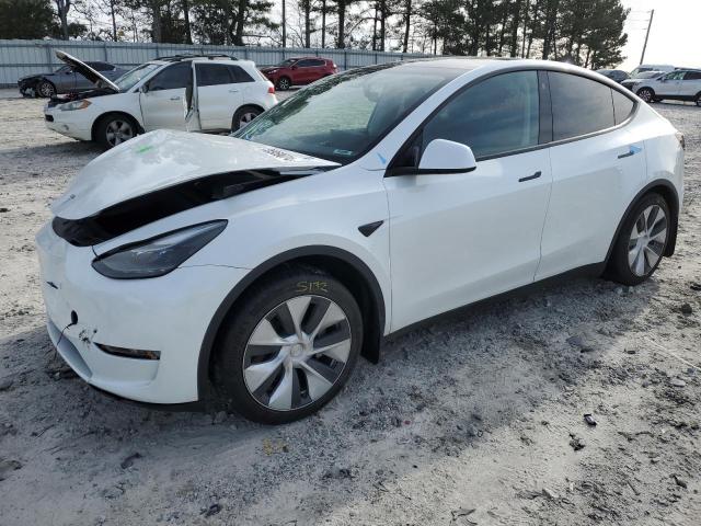 7SAYGAEE1PF700228 - 2023 TESLA MODEL Y WHITE photo 1