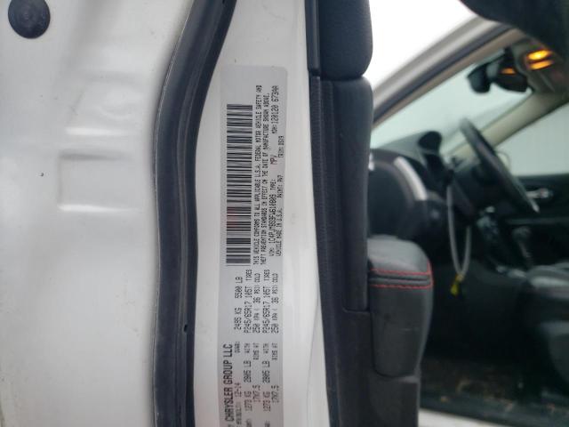 1C4PJMBS9FW610809 - 2015 JEEP CHEROKEE TRAILHAWK თეთრი ფოტო 12