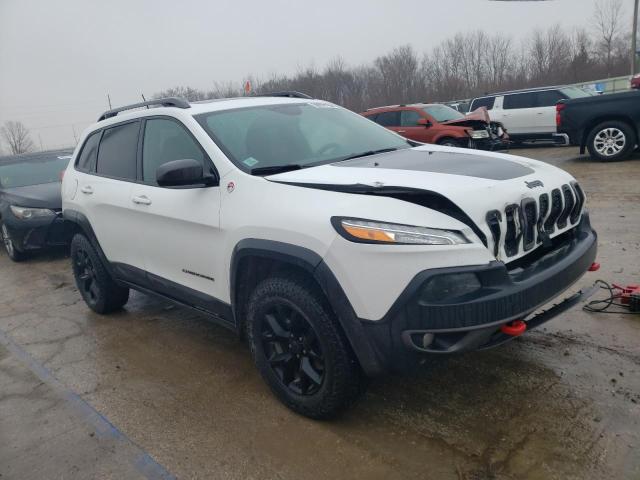 1C4PJMBS9FW610809 - 2015 JEEP CHEROKEE TRAILHAWK WHITE photo 4