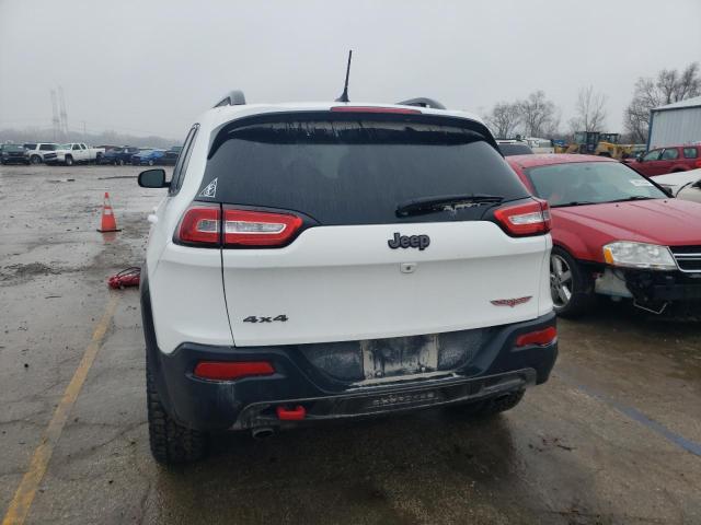 1C4PJMBS9FW610809 - 2015 JEEP CHEROKEE TRAILHAWK თეთრი ფოტო 6