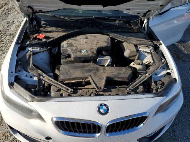WBA1K9C58GV710705 - 2016 BMW 228 I SULEV WHITE photo 11
