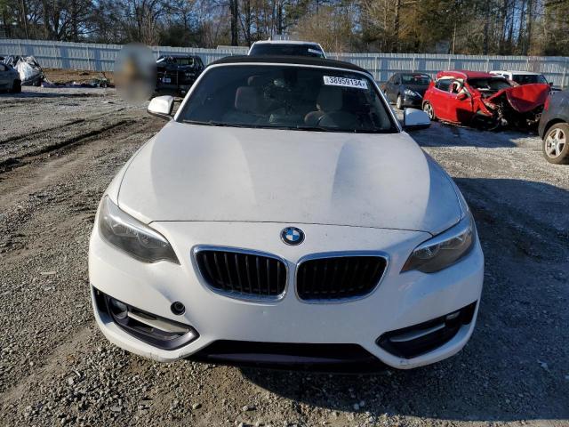 WBA1K9C58GV710705 - 2016 BMW 228 I SULEV WHITE photo 5