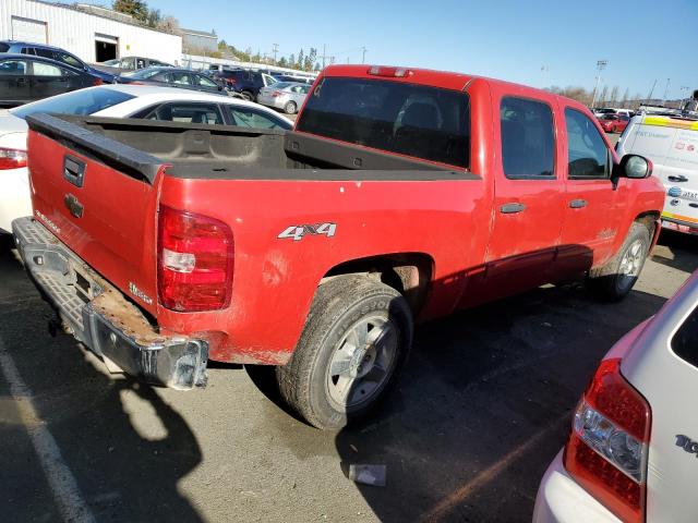 3GCUKUEJ8BG280348 - 2011 CHEVROLET SILVERADO K1500 HYBRID RED photo 3