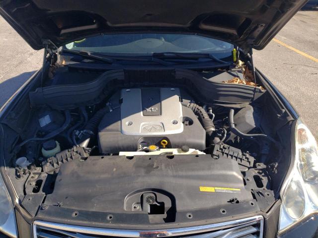 JNKAJ09EX8M300292 - 2008 INFINITI EX35 BASE შავი ფოტო 11