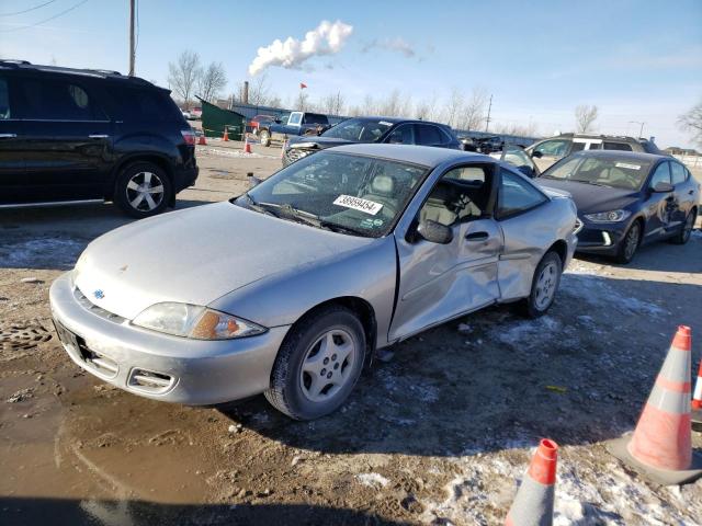 1G1JC124317348359 - 2001 CHEVROLET CAVALIER SILVER photo 1