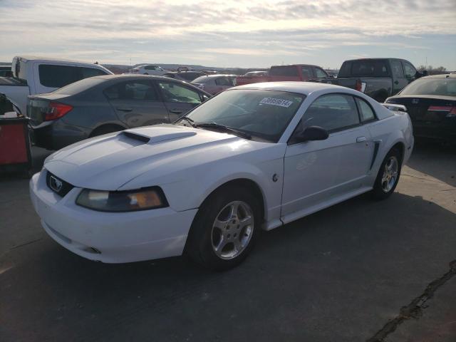 1FAFP40474F121102 - 2004 FORD MUSTANG WHITE photo 1