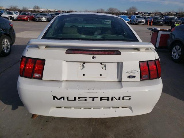 1FAFP40474F121102 - 2004 FORD MUSTANG WHITE photo 6