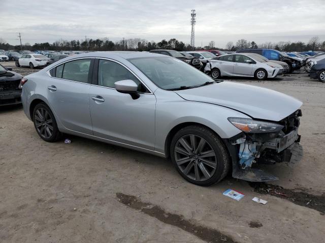 JM1GL1VM4J1317623 - 2018 MAZDA 6 TOURING SILVER photo 4