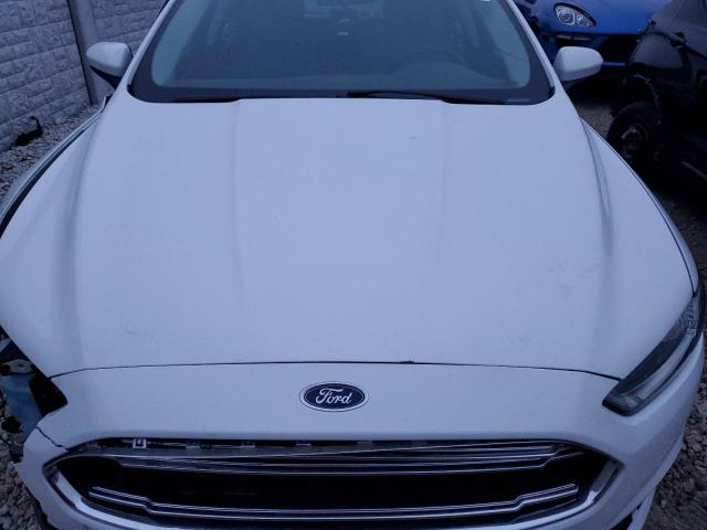 3FA6P0G79DR149642 - 2013 FORD FUSION S WHITE photo 11