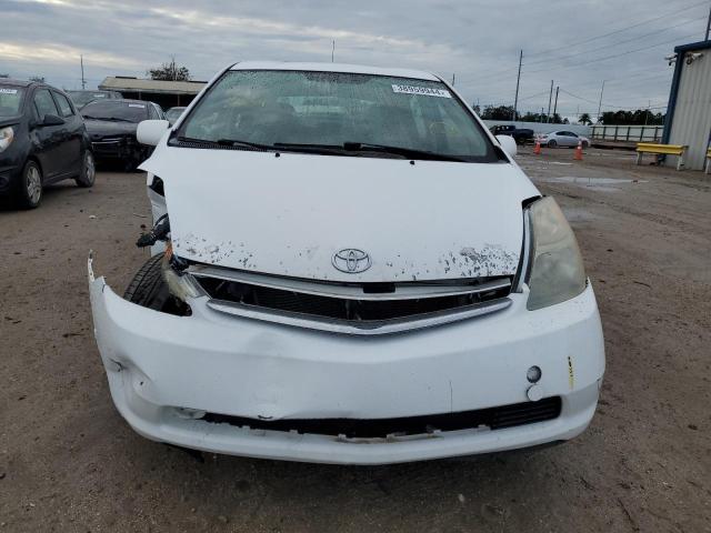 JTDKB20U673211746 - 2007 TOYOTA PRIUS WHITE photo 5