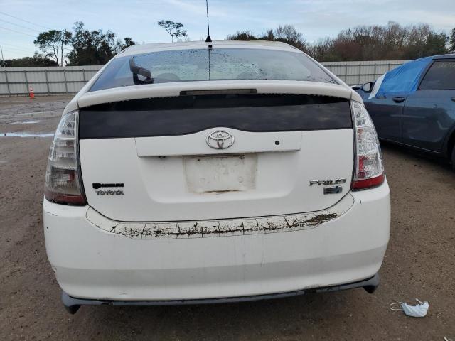 JTDKB20U673211746 - 2007 TOYOTA PRIUS WHITE photo 6