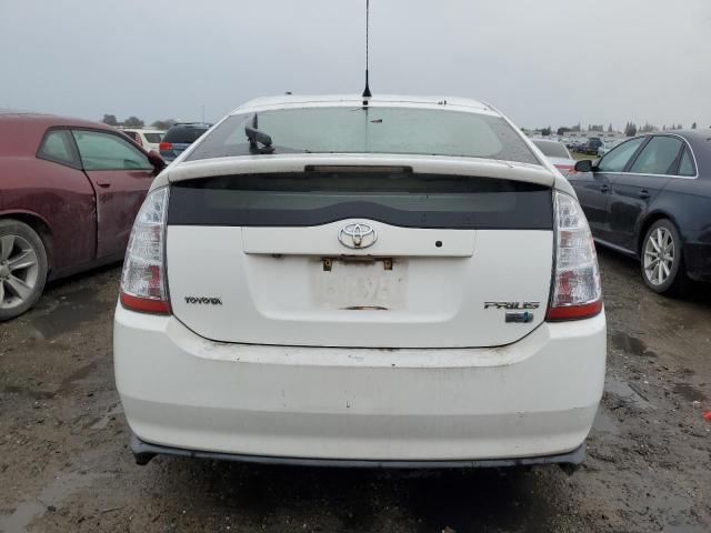 JTDKB20U377652727 - 2007 TOYOTA PRIUS WHITE photo 6