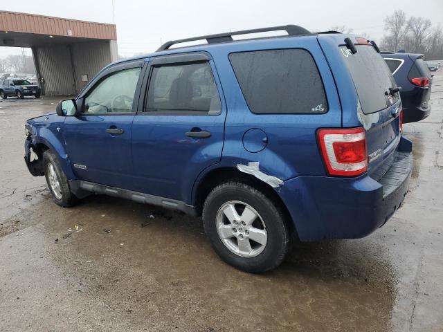 1FMCU93108KA45834 - 2008 FORD ESCAPE XLT BLUE photo 2