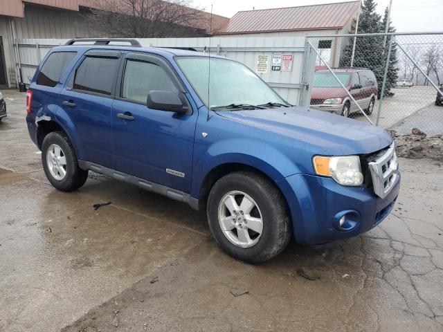 1FMCU93108KA45834 - 2008 FORD ESCAPE XLT BLUE photo 4