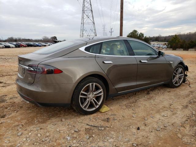 5YJSA1E24GF122393 - 2016 TESLA MODEL S GRAY photo 3