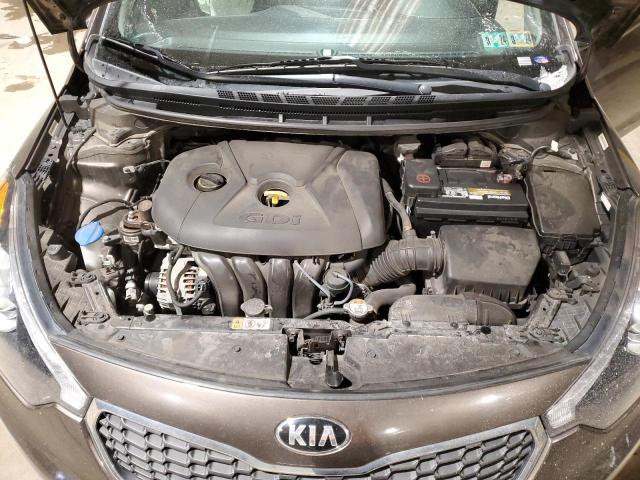 KNAFX5A84F5358248 - 2015 KIA FORTE EX TAN photo 11