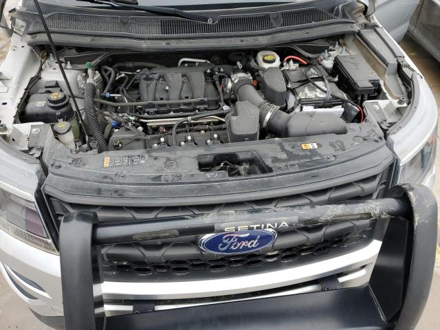 1FM5K8AR1KGB55464 - 2019 FORD EXPLORER POLICE INTERCEPTOR Silber Foto 12