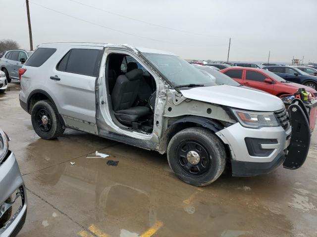 1FM5K8AR1KGB55464 - 2019 FORD EXPLORER POLICE INTERCEPTOR Silber Foto 4