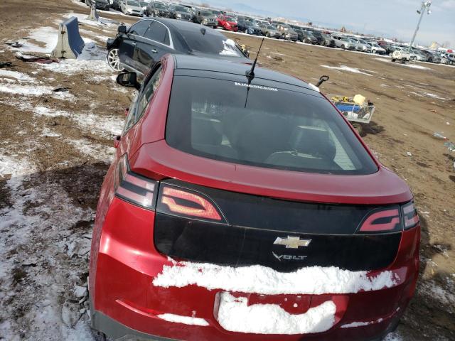 1G1RB6E41CU116992 - 2012 CHEVROLET VOLT RED photo 6