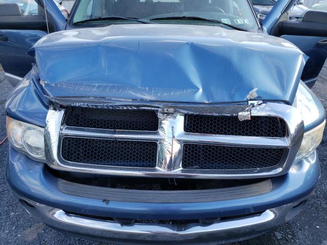 1D7HU18N35J641342 - 2005 DODGE RAM 1500 ST BLUE photo 11