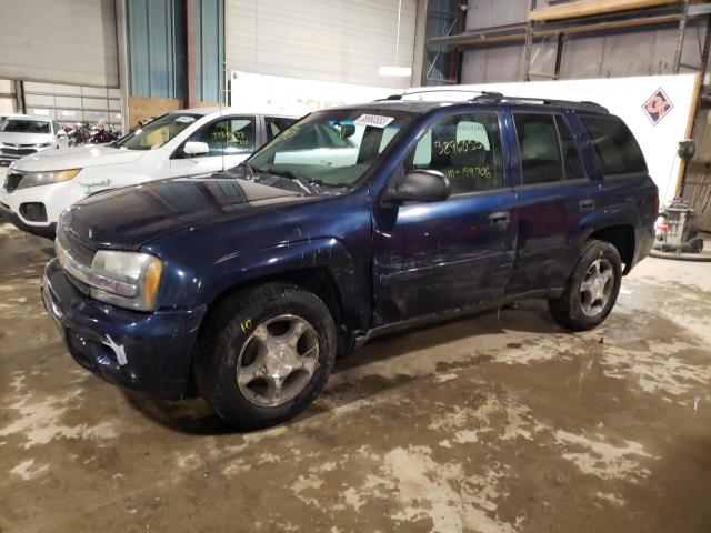 1GNDT13S872175453 - 2007 CHEVROLET TRAILBLAZE LS BLUE photo 1