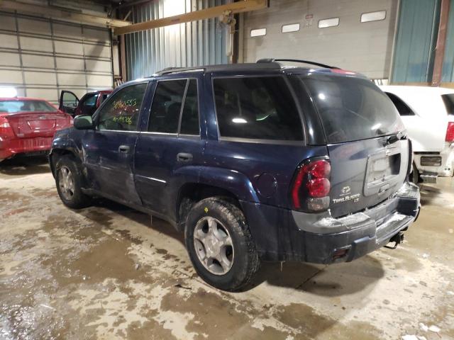 1GNDT13S872175453 - 2007 CHEVROLET TRAILBLAZE LS BLUE photo 2