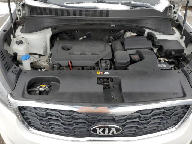 5XYPG4A36KG551766 - 2019 KIA SORENTO L WHITE photo 11