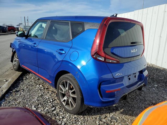 KNDJ63AU3N7827186 - 2022 KIA SOUL GT LINE BLUE photo 2